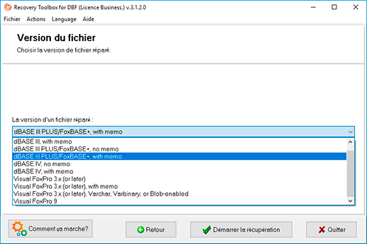 visionneur dbf en ligne