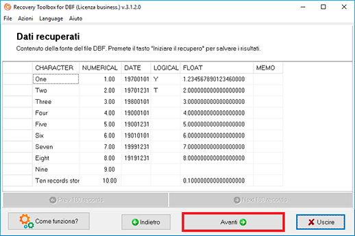 scaricare dbase