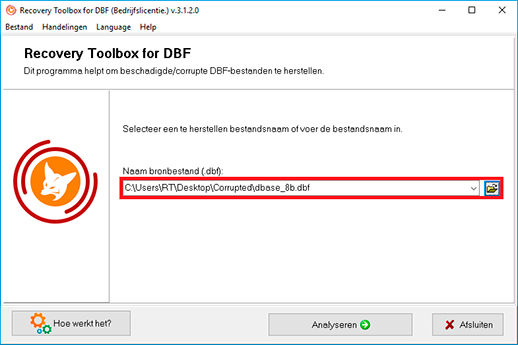 dbf reparatieprogramma gratis