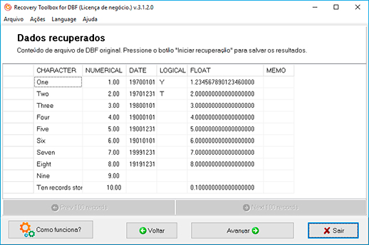 download do dbase