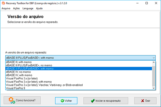 o que é um arquivo dbf